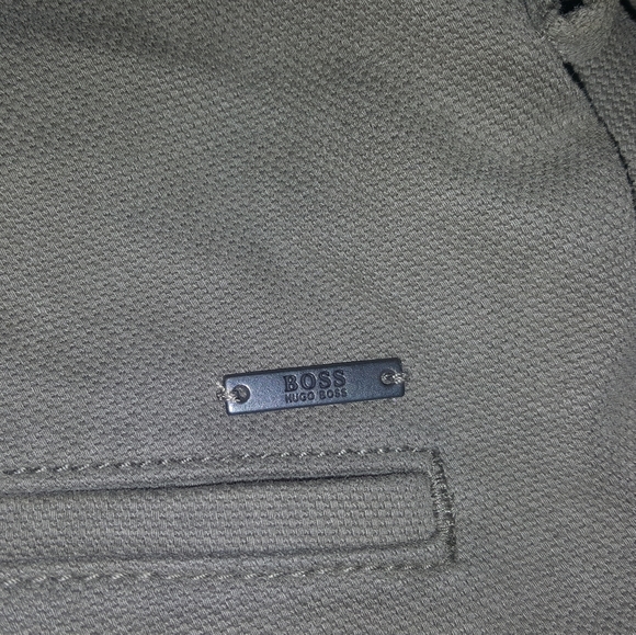 Hugo Boss 34R Khaki Chino Slim Fit Stretch - Picture 2 of 6